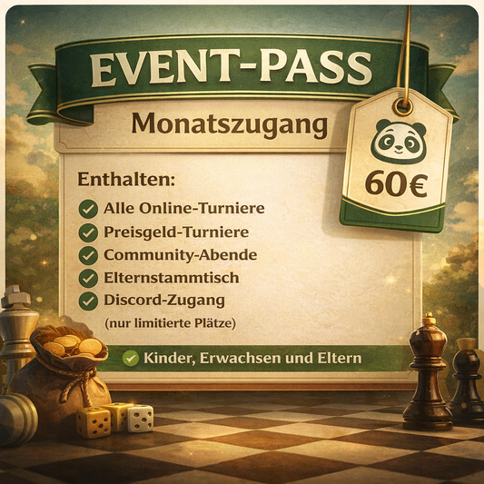 Event-JahresPass 2026 – jeden Monat alle Turniere mitspielen