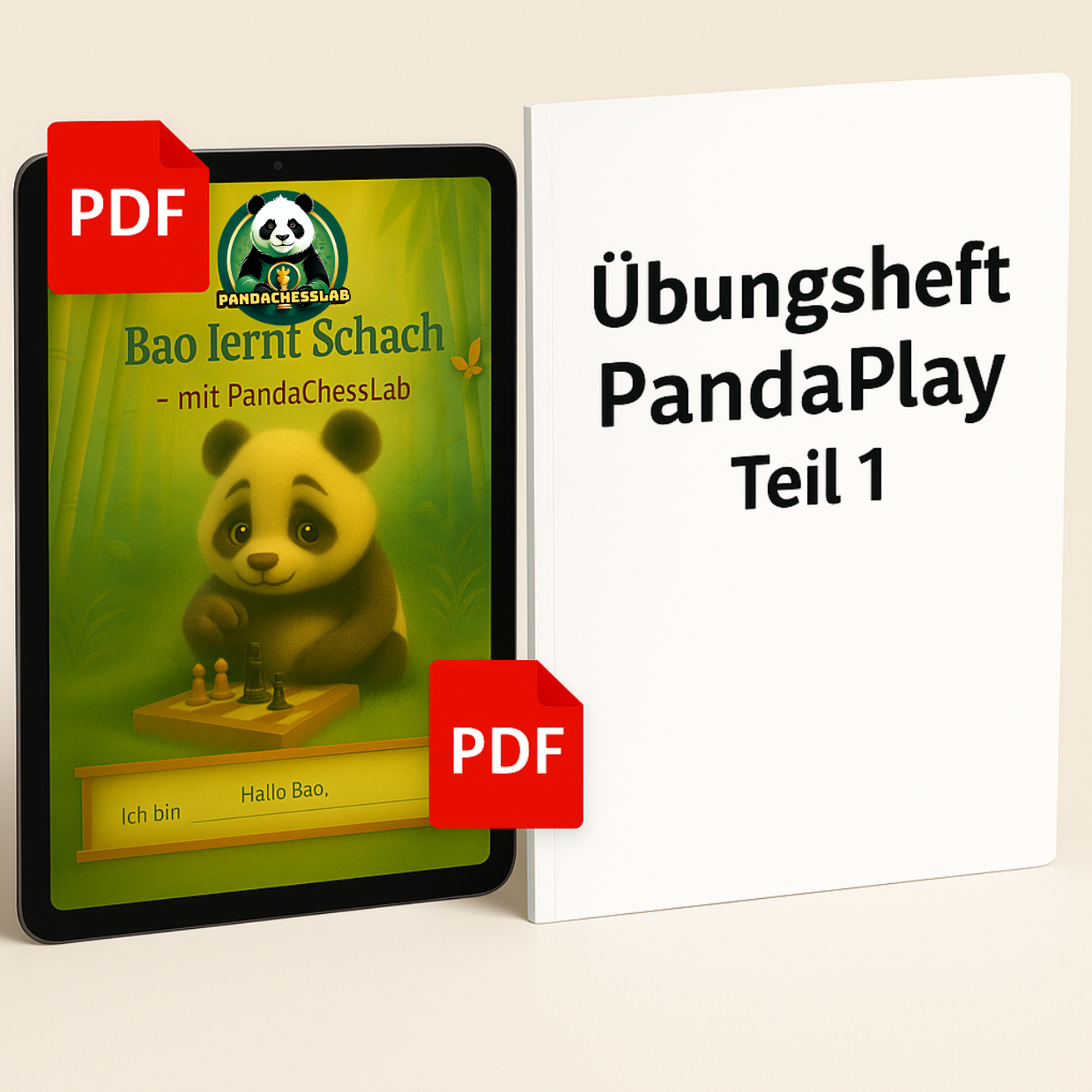 PandaPlay Teil 1 [32S] + Übungsheft[48S] Teil 1