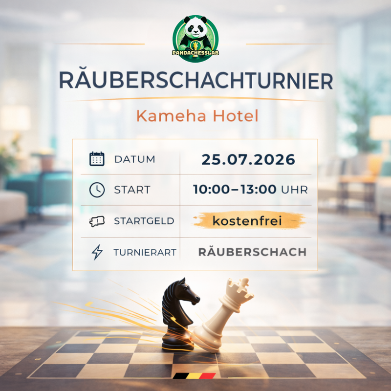 Räuberschach für Kinder